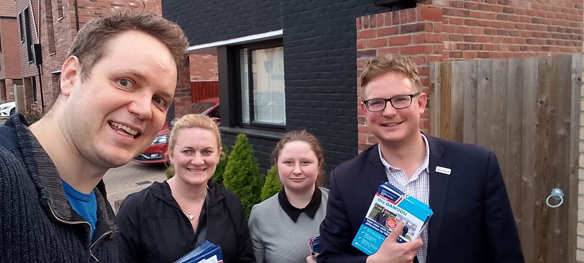 Over the last few days, I’ve been out in Ingatestone,Basildon,Laindon, Hutton, Billericay,Noak Bridge,Brentwood, Harlow,Langdon Hills& back again - I need new trainers..😊

Good luck to all @Conservatives candidates in tmrw’s local & Police Fire & Crime Commissioner elections. 🗳️