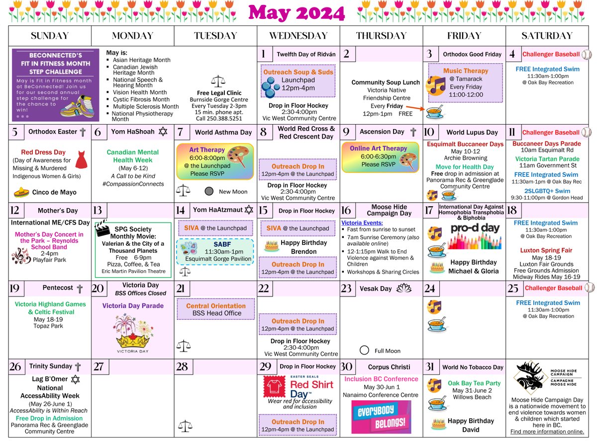 There is a lot going on at BeConnected in May.  #joinus