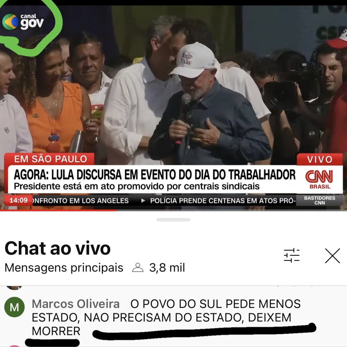 Enquanto Lula cometia crime eleitoral pedindo voto para o invasor de propriedades Boulos na página oficial do governo, seu público, o chamado “público do amor”, não escondia a felicidade com o desastre que o RS enfrenta, com 10 mortes confirmadas e outros tantos desaparecidos. É…