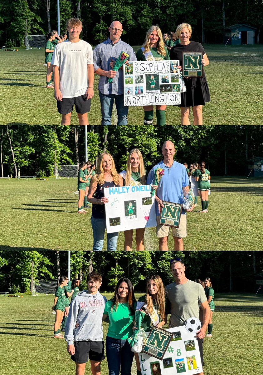 Congratulations to our soccer seniors! #ALLN @NHSChargers