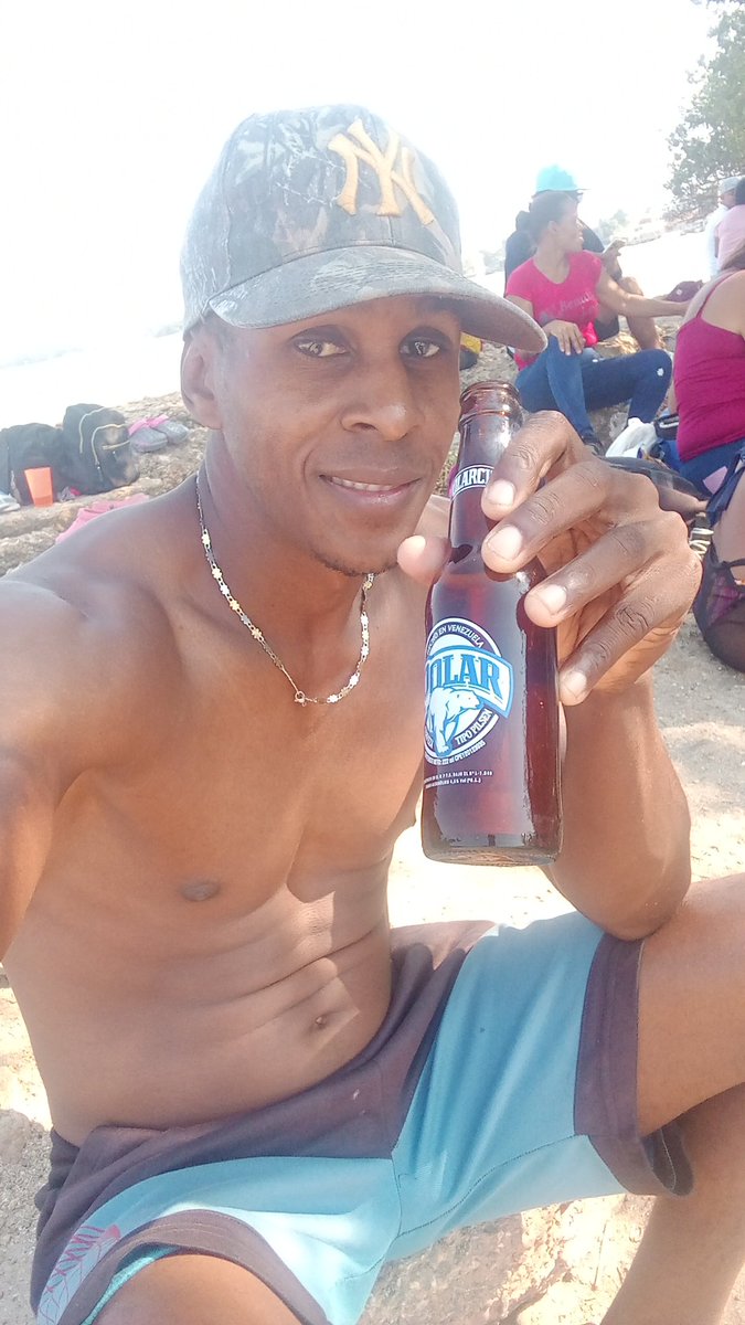 Disfrutando de la playita