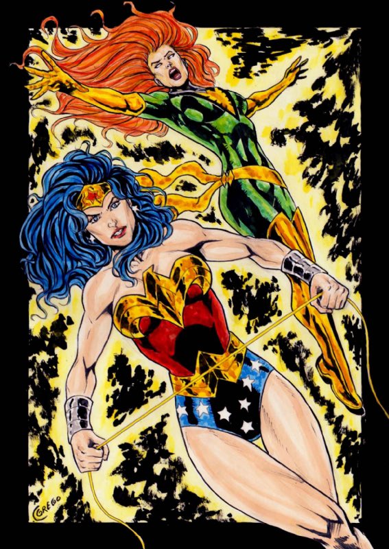 the way wonder woman and jean grey are disrespected by their respective franchises. it's time to call for action #wonderjean WHO TF IS WITH ME?? 💫☄️