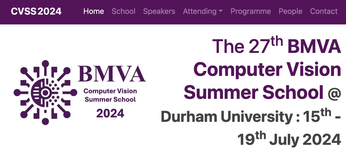 Please see our updated #BMVA #website and #news for the BMVA Computer Vision #SummerSchool

cvss.bmva.org
bmva.org