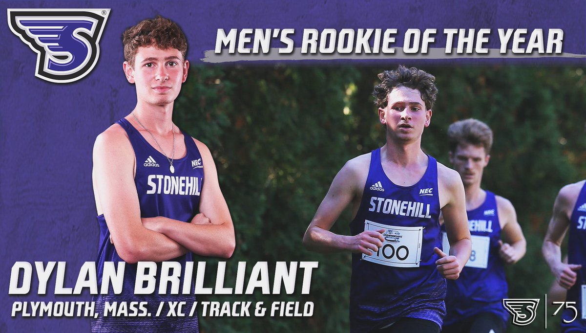 First-Year Success! 🏆 Congratulations to Pusle Dyring-Andersen of @StonehillWIH, Kayla Oakes of @StonehillXC_TF, and Dylan Brilliant of @StonehillXC_TF for being named the 2024 Stonehill Rookies of the Year! 🙌 #GoHill