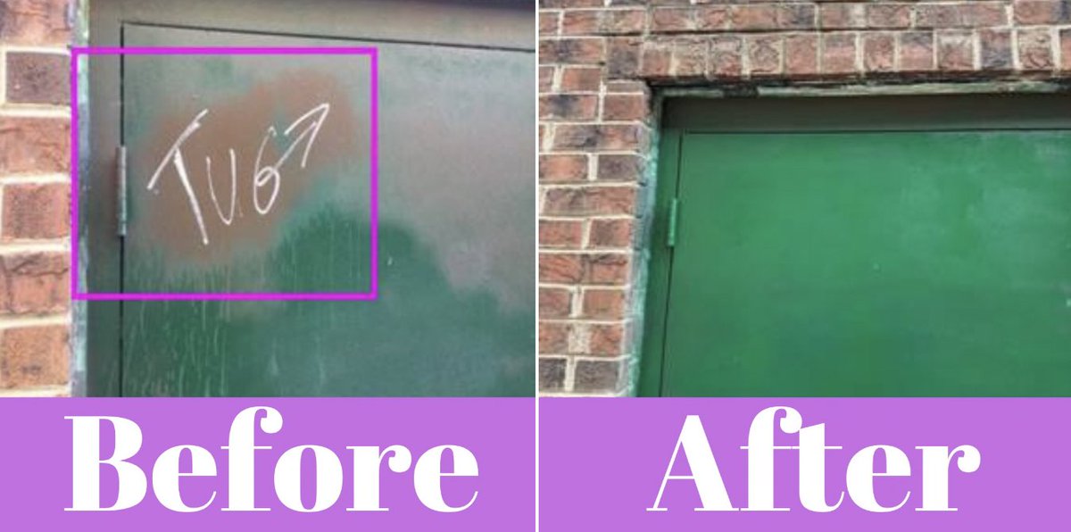 Here's a vandalized door we recently cleaned up and painted. Have a similar need? Just call Dare! Click the link in the comments and get your quote today!
#painting #propertymaintenance #commercialproperty #calldare