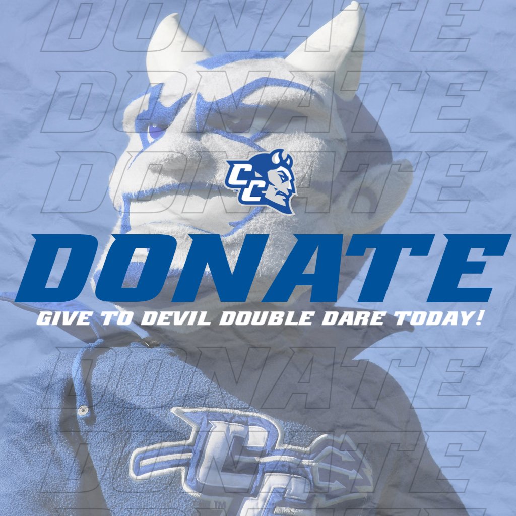 DEVIL DOUBLE DARE BEGINS NOW!!! 🔵Visit CCSU.EDU/KIZER 🔵Select your favorite team 🔵Donate any amount and have it doubled 🔵Encourage your teammates to give as well Devil Double Dare runs until 8pm & up to $100,000 in donations is doubled for your team! #GoBlueDevils