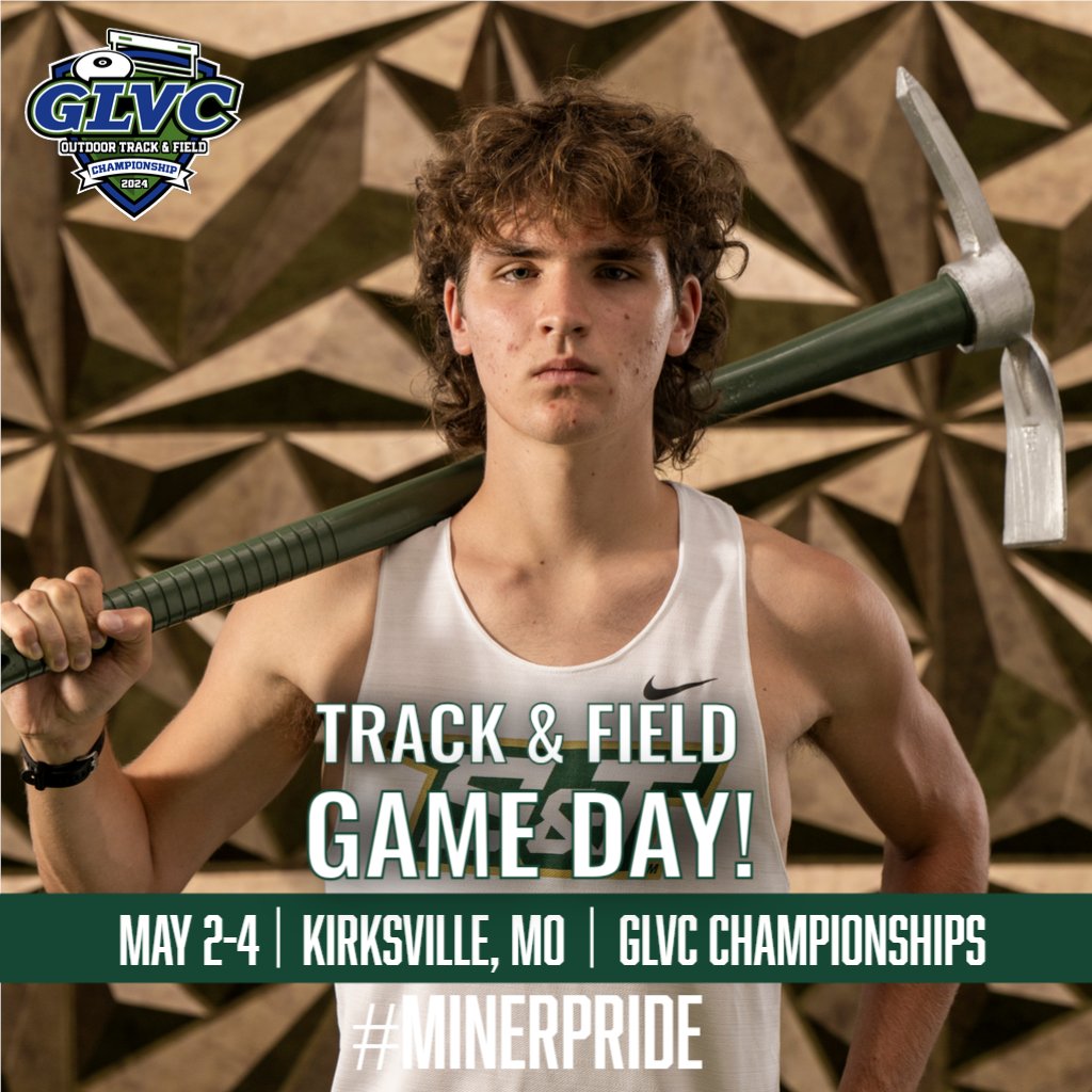 Both Miners Track and Field teams will be competing at the GLVC Championships for the next few days! #minerpride