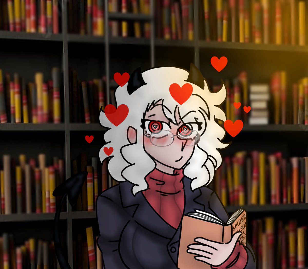 SparkyyModPosts's tweet image. The glasses make her look smarter

#Helltaker