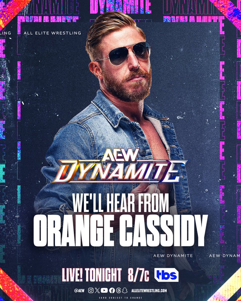 Tonight. @AEW #AEWDynamite