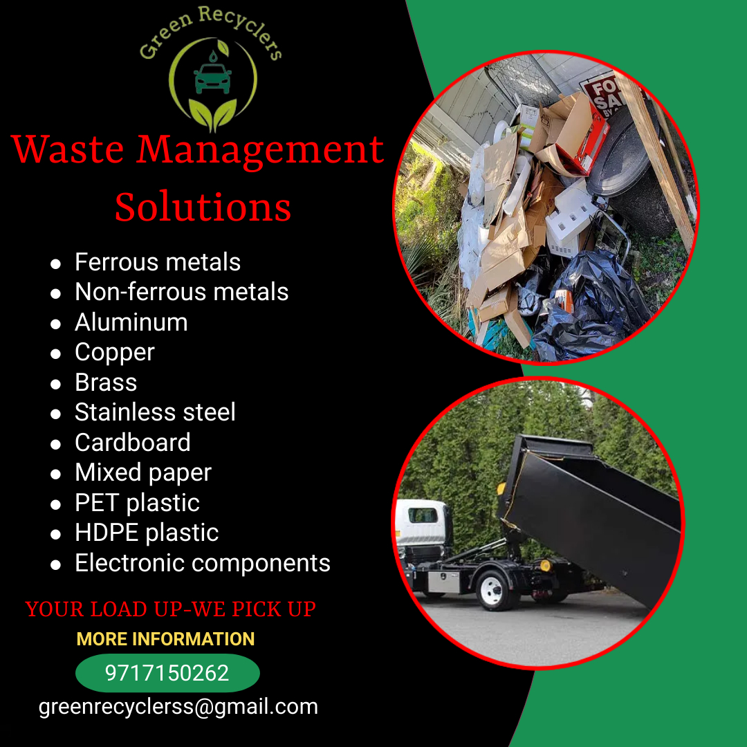 Managing waste, preserving our planet

#DelhiScrap #DelhiRecycling #ScrapInDelhi #EcoFriendlyDelhi #ReduceReuseRecycle #GreenDelhi #SustainableLiving #ZeroWasteDelhi #RecycleForDelhi #CleanDelhiCampaign #ScrapLife #ScrapMetal #Recycle #Reuse #ReduceWaste #ecofriendly