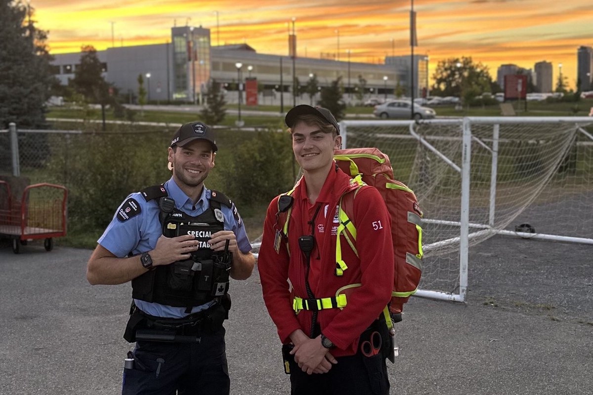 Today is #FirstRespondersDay! We’re privileged to collaborate with countless other first responders in Ottawa. We thank them for their dedication and service to our community!