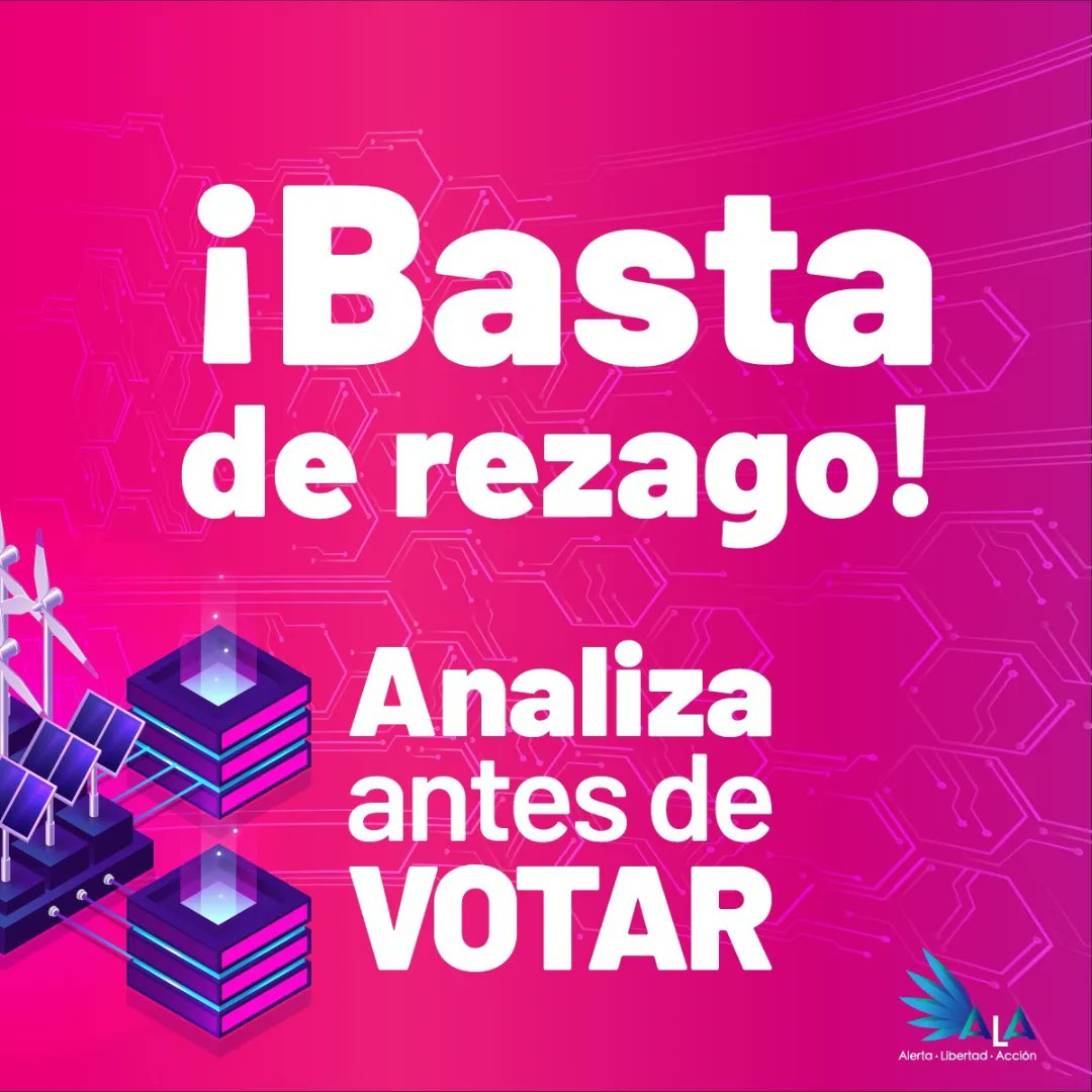El futuro es tuyo y es ahora. Vota por quien promueve la #tecnología, la #innovación y las energías limpias. ¡Basta de rezago!

#México2024 #VotoÚtil #TuVotoCuenta