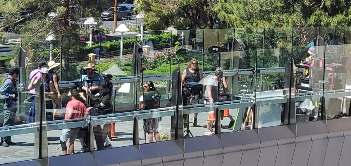 'Easy's Waltz' is filming on the pedestrian bridge near Fashion Show. Stars Vince Vaughn, Al Pacino and others. 'A down-on-his-luck crooner is given a chance at a comeback by an old-school Vegas personality, but his brother's schemes and his own penchant for self-sabotage…