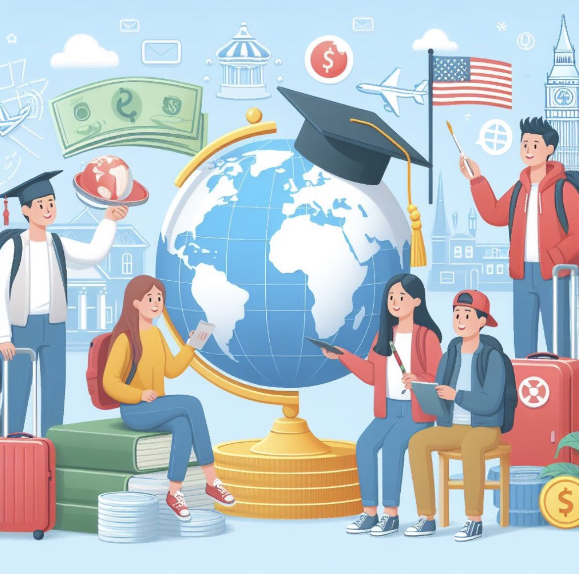 Attn: Prospective International Students  -check out the most recent information for required proof of funds for student visa compared across 20 different destinations - gallery.globelanguage.com/studying-abroa…
#intled #internationalstudent