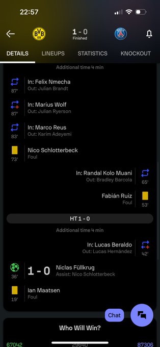 Why did you remove Ruiz foul??? @OptaJoe @OptaAnalyst @OptaSTATS Please correct. @paddypower https://t<a class="tags" target="_blank" title="On Twitter" href="/?out=eyJ0eXAiOiJKV1QiLCJhbGciOiJIUzUxMiJ9.eyJpYXQiOjE3MjM0NDc1OTYsImlzcyI6InR3cG9ybnN0YXJzLmNvbSIsIm5iZiI6MTcyMzQ0NzU5NiwiZXhwIjoxNzU0OTgzNTk2LCJyZWRpcmVjdF91cmwiOiJodHRwczovL3R3aXR0ZXIuY29tL09wdGFKb2UifQ.NTEGR2t8iYLmM70YZAdvhg0Zv391gUZe_y4m2deLoz75DSDtetyKhGIUe9CjtLRXF48faaJaCDQtG-PXurYyIA">@OptaJoe</a><a class="tags" target="_blank" title="On Twitter" href="/?out=eyJ0eXAiOiJKV1QiLCJhbGciOiJIUzUxMiJ9.eyJpYXQiOjE3MjM0NDc1OTYsImlzcyI6InR3cG9ybnN0YXJzLmNvbSIsIm5iZiI6MTcyMzQ0NzU5NiwiZXhwIjoxNzU0OTgzNTk2LCJyZWRpcmVjdF91cmwiOiJodHRwczovL3R3aXR0ZXIuY29tL09wdGFBbmFseXN0In0.SyNj1WWP6ZS2QQZZWAQcSZf38bnbgHKtmlqxCc7ysXzjvX9h1z47GC3a2ZWnpH3sPnk7VHLhAUUq6R1DwUjvUg">@OptaAnalyst</a>