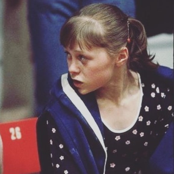 Elena Vyacheslavovna Mukhina in All-round Prague Europeanchampionship Gymnastique Artistic Woman 1977