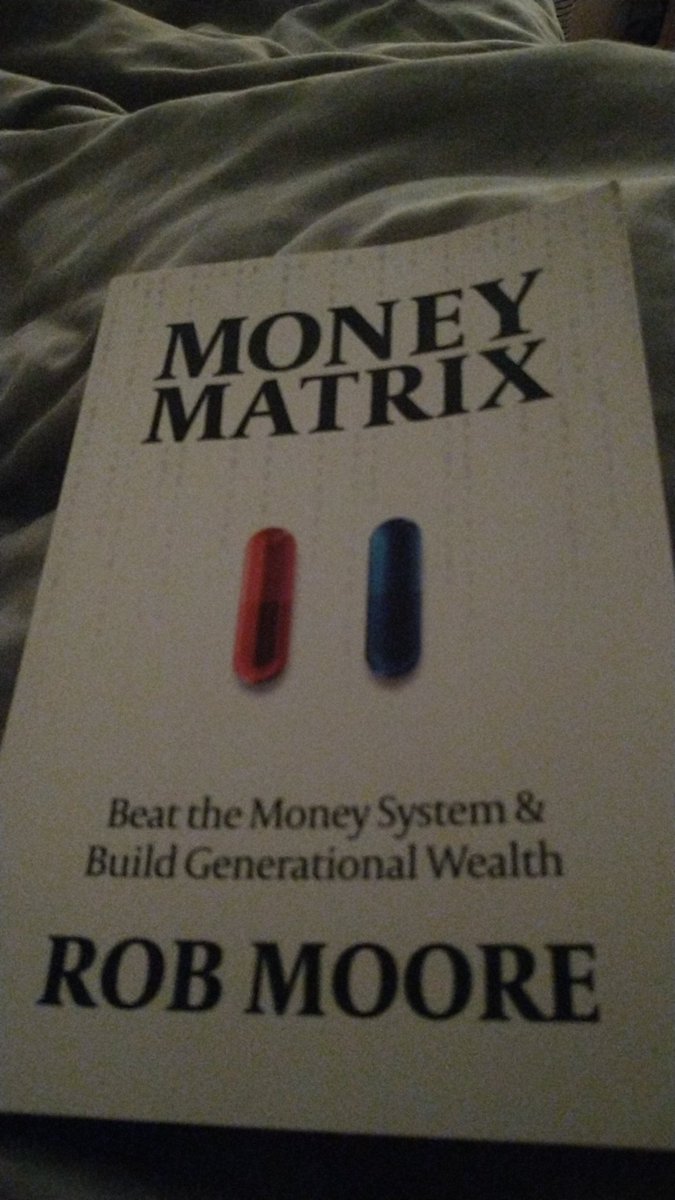 weekesy89's tweet photo. @robprogressive I've just finished 'Money Matrix'. Absolutely fantastic read, highly recommend to anyone looking to secure your future wealth. https://t.co/W4tw5sE2bv
