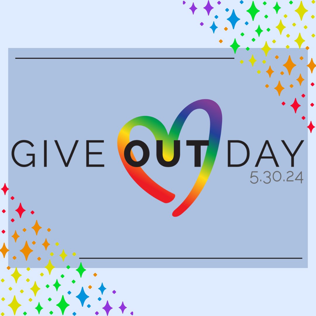 Give OUT Day is an LGBTQ+ fundraising campaign that runs May 1 - May 30. Early giving is open NOW, and every donation helps us continue to promote and support LGBTQ+ writers, publishers, and other literary professionals.⁠ You can donate at giveoutday.org/organization/S… #giveOUTday