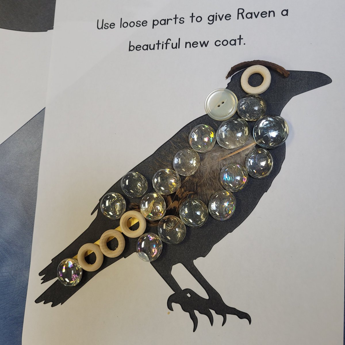 Ella Munro (@ellajmunro) on Twitter photo After listening to the Inuit story of Raven and Loon, Ks used loose parts to imagine a new coat for Raven. <a href="/WhyteRidgeSCH/">Whyte Ridge School</a> After listening to the Inuit story of Raven and Loon, Ks used loose parts to imagine a new coat for Raven. <a href="/WhyteRidgeSCH/">Whyte Ridge School</a>