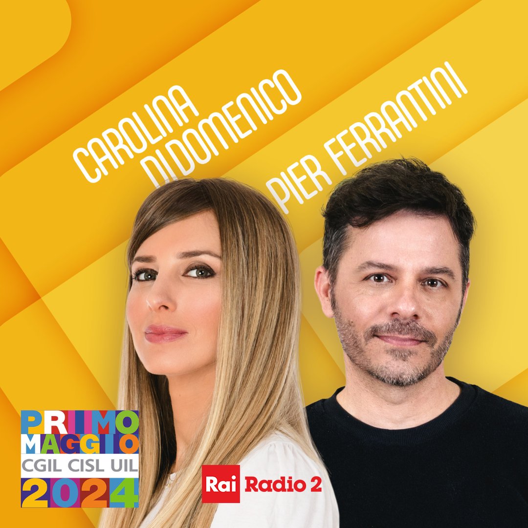 🎙️Rivedi le interviste nel backstage di Rai Radio2 al @primomaggioroma, con Carolina Di Domenico e @pier_ferrantini #1M2024 Su @RaiPlay 🖥️ raiplay.it/programmi/conc…