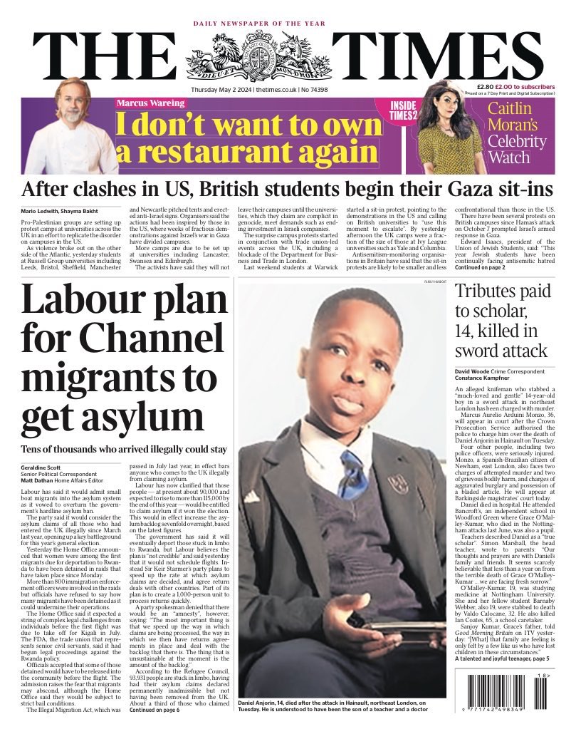 Labour has said it will consider the asylum claims of 90,000+ migrants who have entered the UK illegally since March 2023 if it wins the election. They are currently barred from the asylum system thanks to the Illegal Migration Act. They are stuck in limbo, unable to claim…