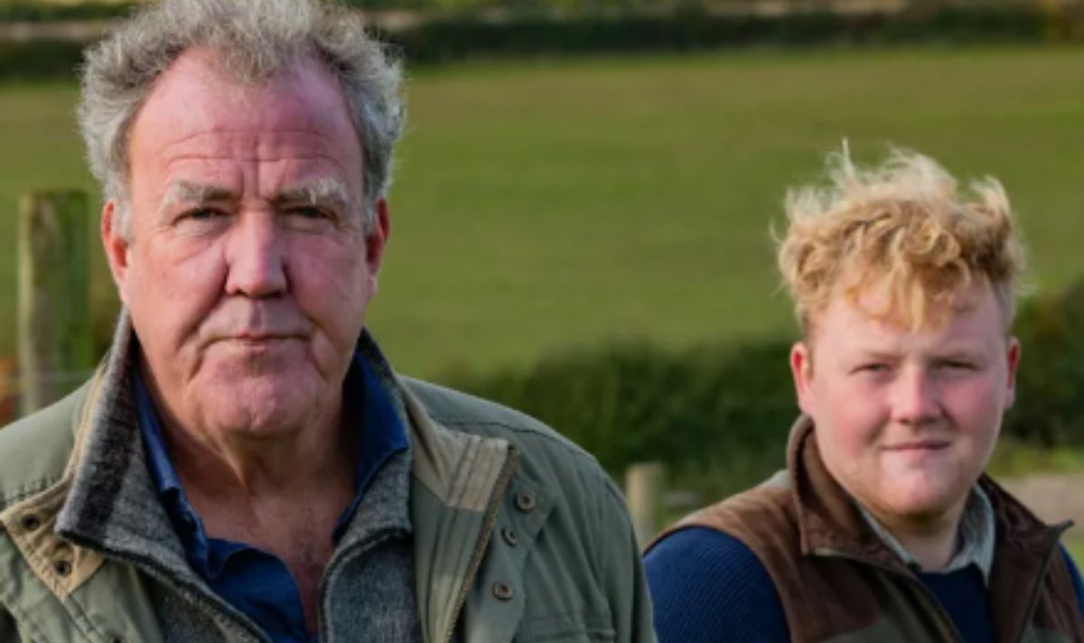 Kaleb Cooper's tearful row with Jeremy Clarkson as he's branded 'rural halfwit' express.co.uk/showbiz/tv-rad… #clarksonsfarm #jeremyclarkson #kalebcooper