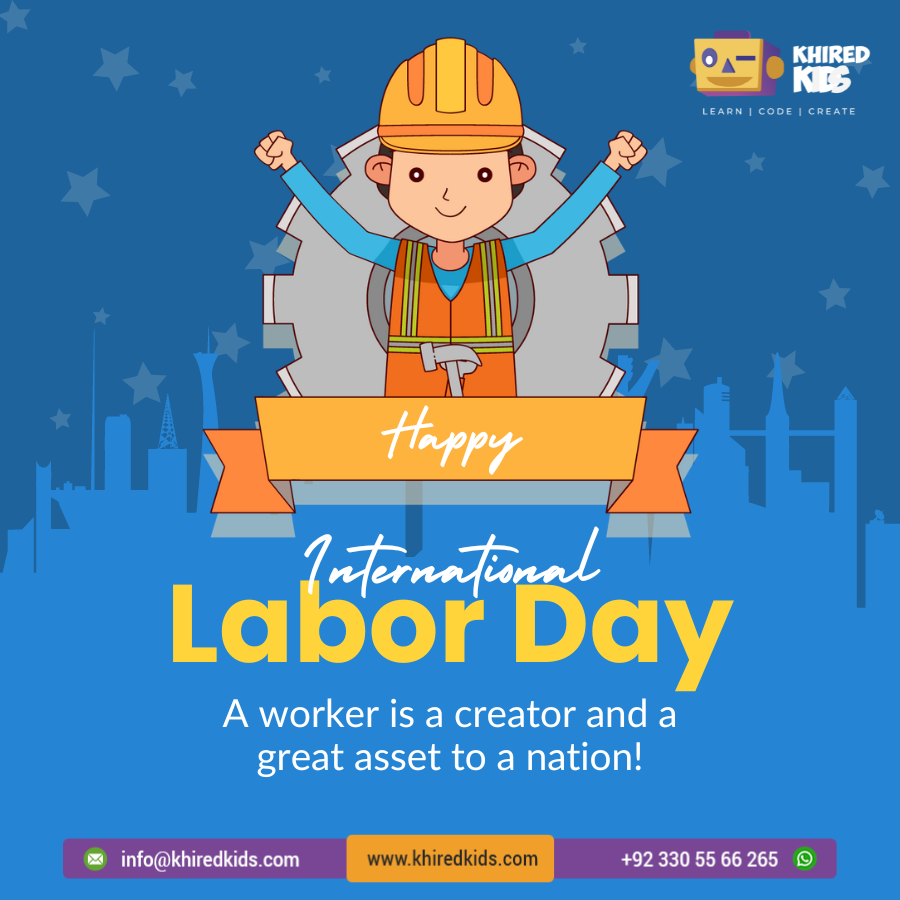 KhiredKids's tweet photo. A worker is a creator and a great asset to a nation! Let's take a moment to express gratitude for the hands that shape and build our world.
Happy Labour Day!
#LabourDay2024 #ThankYouWorkers #khiredkids #EmpowerYoungMinds #CodingFunFacts #CodingForKids #YoungCoder #futuretech https://t.co/oXHDZWGhjH
