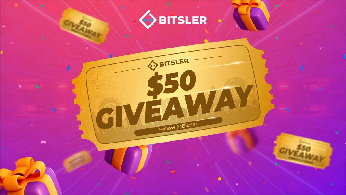 🚀 $50 BITSLER BALANCE GIVEAWAY 🚀

➡️ TO ENTER:

✅ Follow me & @Bitsler
✅ Retweet
✅ Register on bitsler.com/?ref=socialmar… (post username in the replies)

⏰ Giveaway ends in 5 days!

#Giveaway #bitsler #Bitcoin #eSports #sportsbook