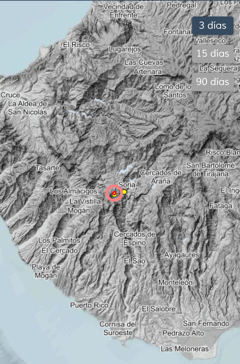 ¿Alguien sabe que está pasando en esta zona de Mogán, Gran Canaria. Hace dos días localizaron 4 sismos y los quitaron. Hoy van dos. #canarias #canaria #grancanaria #earthquake #islas #mogan #laspalmas #sismo #ign @IGN_Sismologia @VolcansCanarias