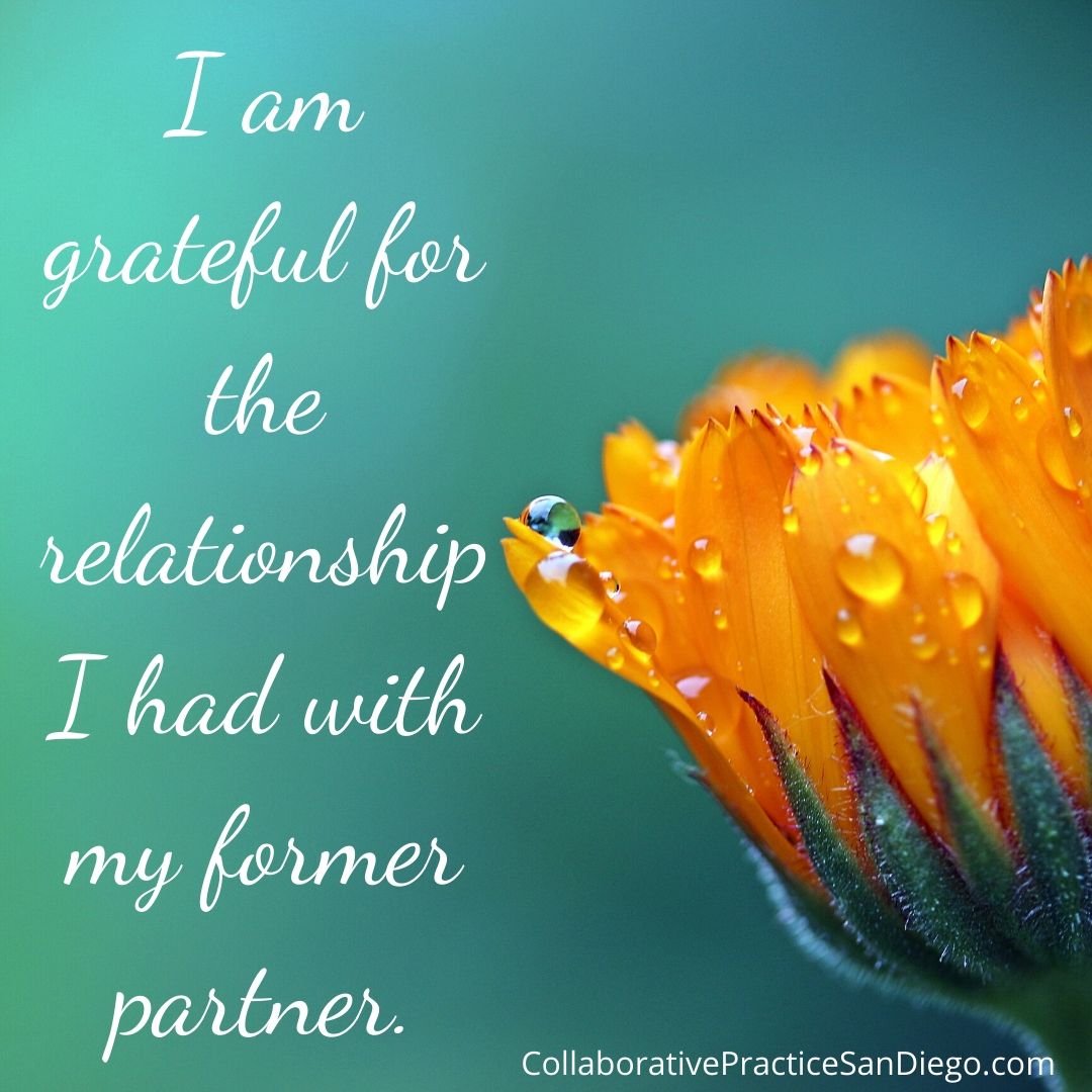 I am grateful for the relationship I had with my former partner. #divorce #collaborativedivorce #familylaw #SanDiego