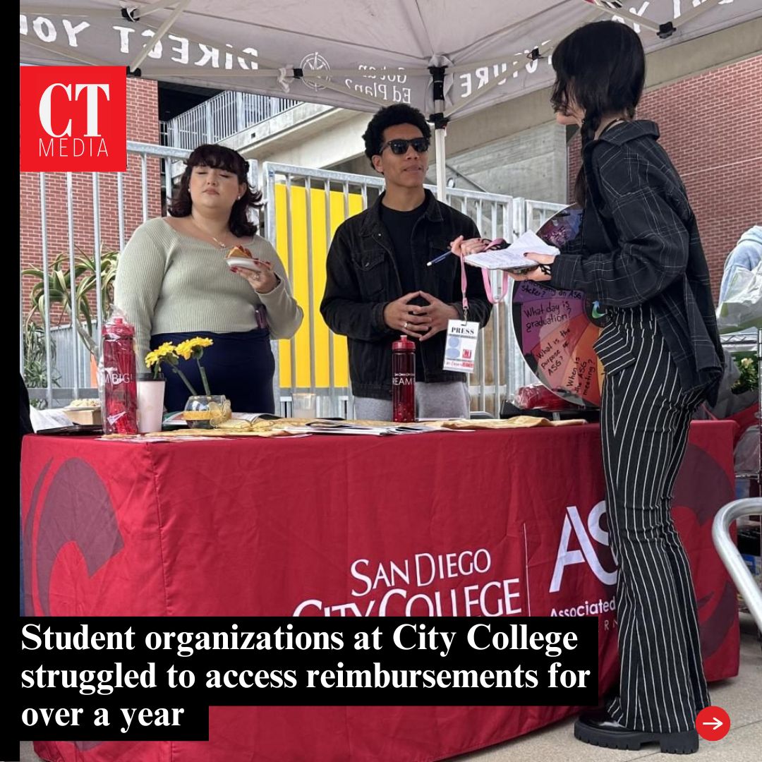 City Times Media (@sdcitytimes) on Twitter photo Reporting by City Times, found that several clubs had issues accessing the funds allocated by City College as part of the ASG budget to reimburse student organizations for their events and activities. sdcitytimes.com/news/2024/04/1…  #sdcitycollege Reporting by City Times, found that several clubs had issues accessing the funds allocated by City College as part of the ASG budget to reimburse student organizations for their events and activities. sdcitytimes.com/news/2024/04/1…  #sdcitycollege