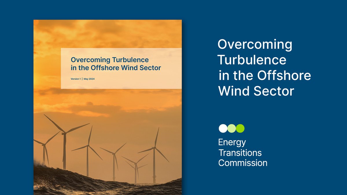 We have just published our latest insights on #OffshoreWind. Setting ambitious targets, streamlining planning and permitting and addressing supply chain bottlenecks, amongst other actions, will help overcome turbulence in the sector. Read it here: bit.ly/4dgDOLZ