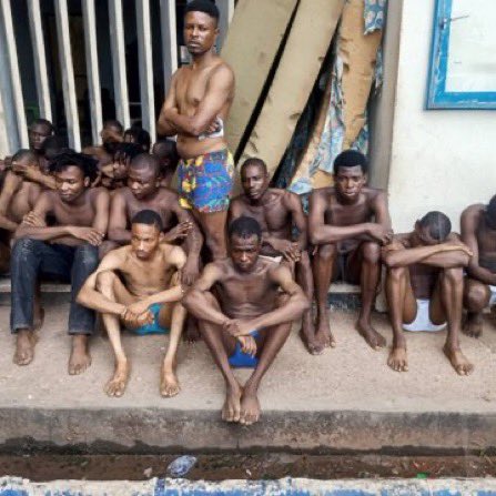 PHOTOS: Police Arrest 35 Cultists During Initiation In Edo

Operatives of the Edo State Police Command have arrested 35 suspected cultists in Ekpoma, Esan West Local Government Area of the state.

The spokesman for the command, Chidi Nwabuzor, who revealed this in a statement…