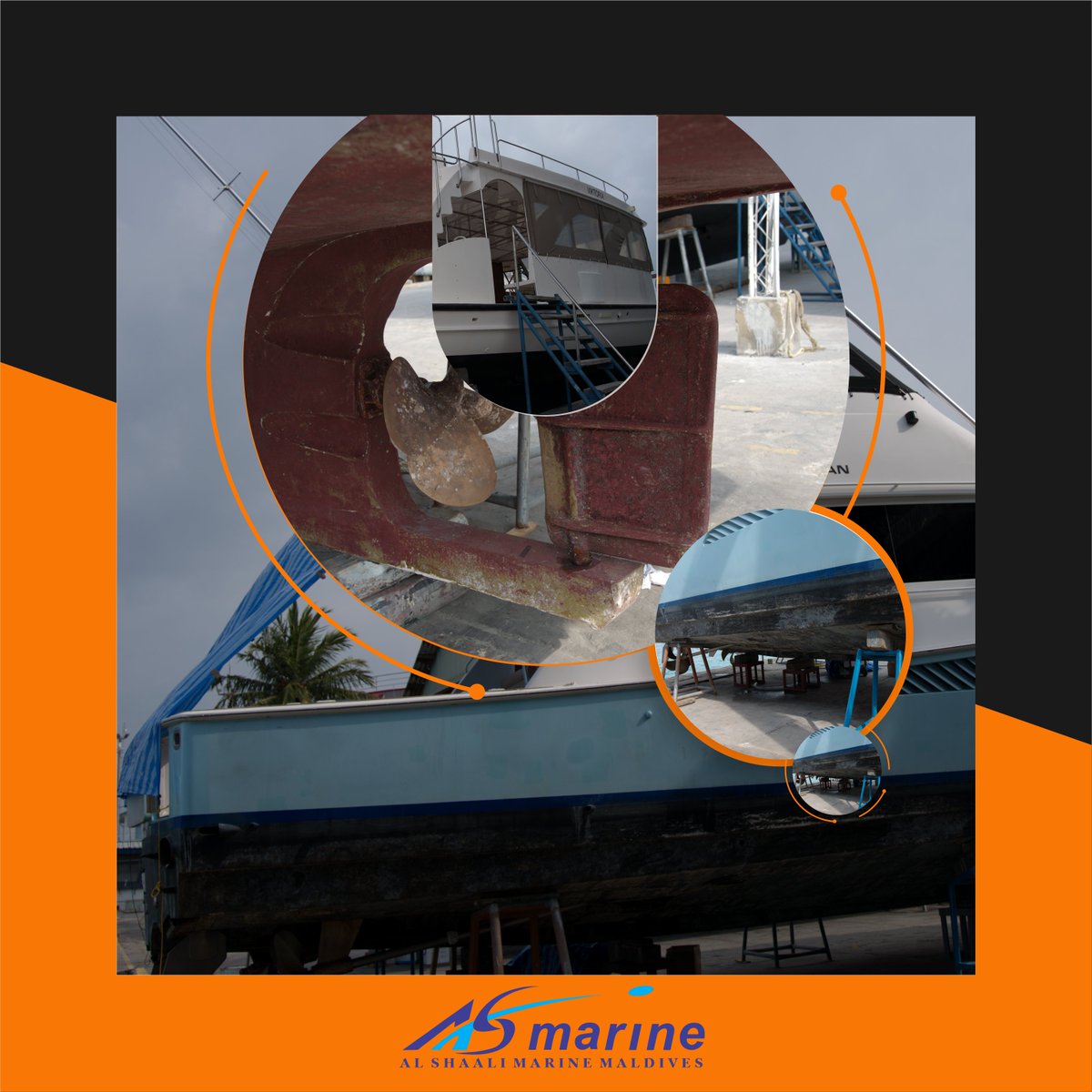 • Al Shaali Marine Maldives is the Maldives’ premier company known for producing high-quality vessels that are both ocean-friendly and distinctively superior. Their services include: 1. Repair and maintenance 2. Custom designing tailored to specific needs