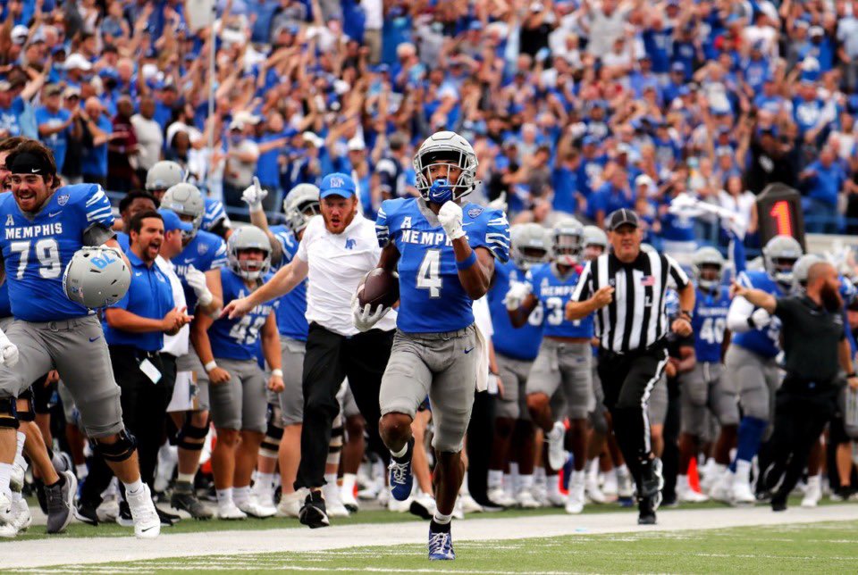 After a great conversation with @CoachBradSalem i’m blessed to receive an offer from the University of Memphis!! 🔵🔵#AGTG @millerjeff15 @BFND_Football @MemphisFB @adamgorney @SWiltfong_ @MikeRoach247 @Perroni247