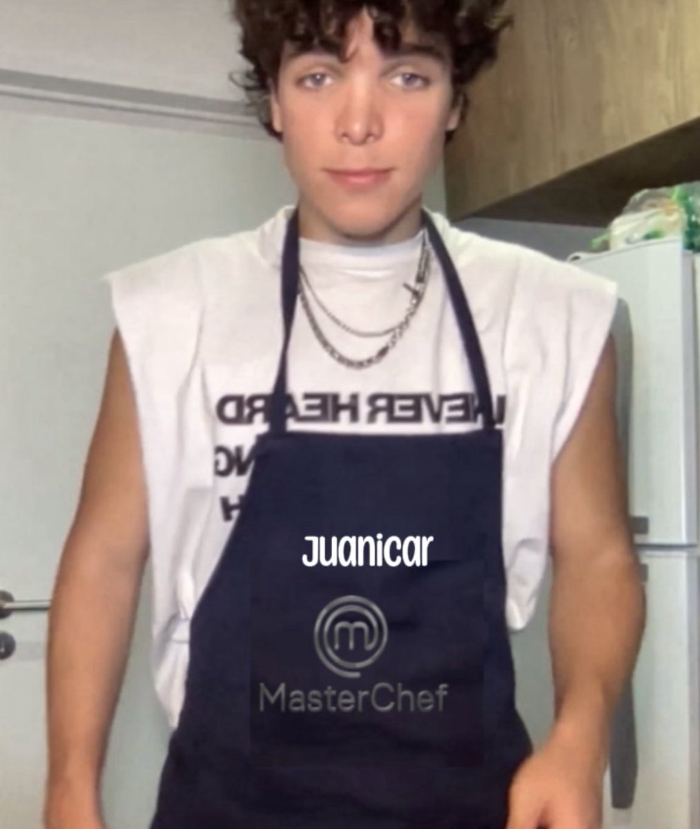 ✨Juani ya está listo para la próxima edición de MasterChef.