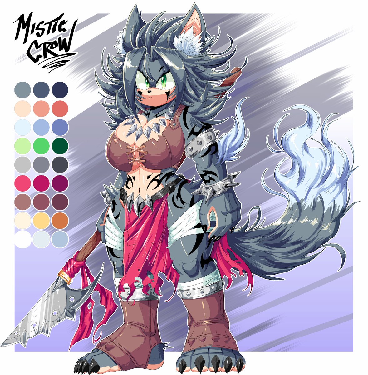ADOPT
Wolf-♀️
PRICE: 70$ usd 
( DM if you are interested)
#adoptable #adoptables #furry #SonicTheHedgehog       #sonicfancharacter #furryart #FurryAdopt #adopt