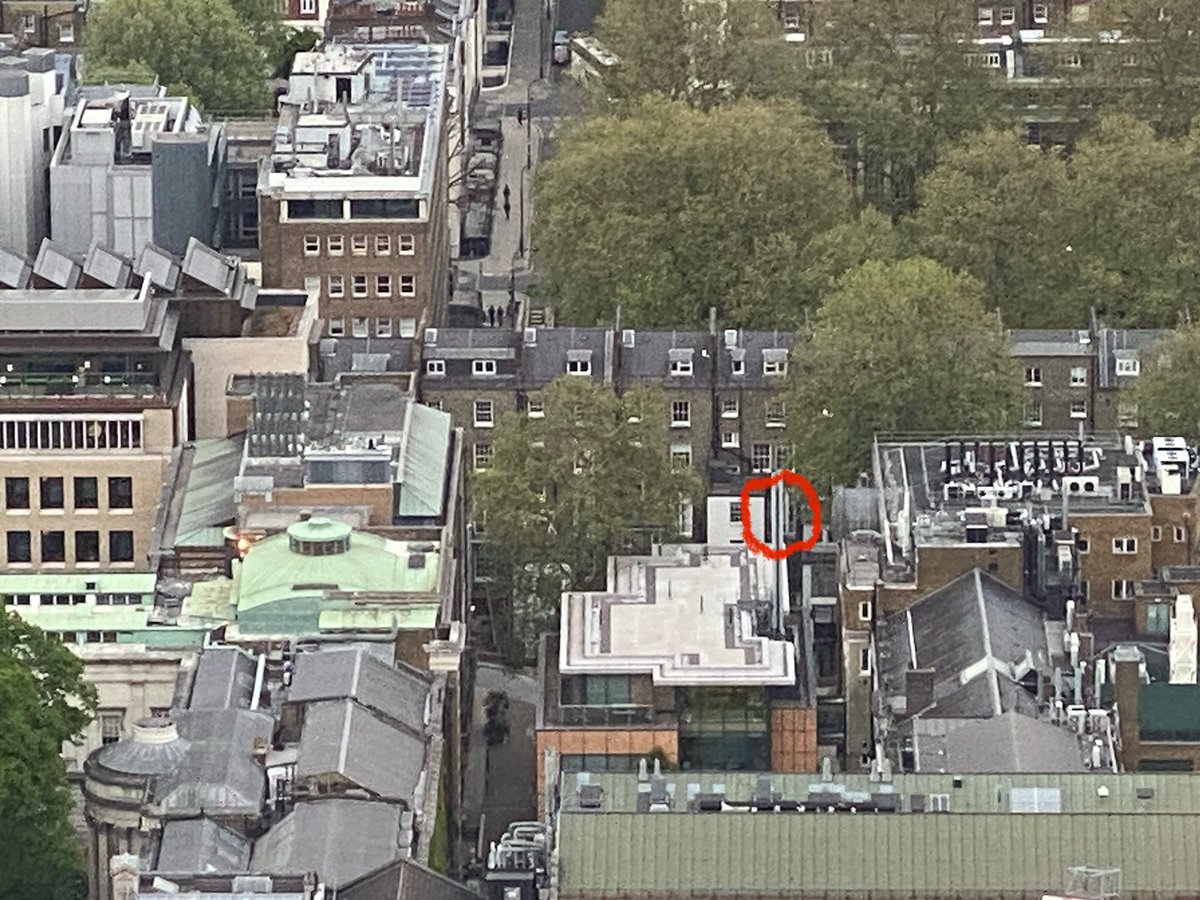 After nearly 10 years of this view of the BT Tower from my office @stsucl, I finally got to see my office from the @BritishTelecom Tower! Amazing venue and breath taking views ❤️London