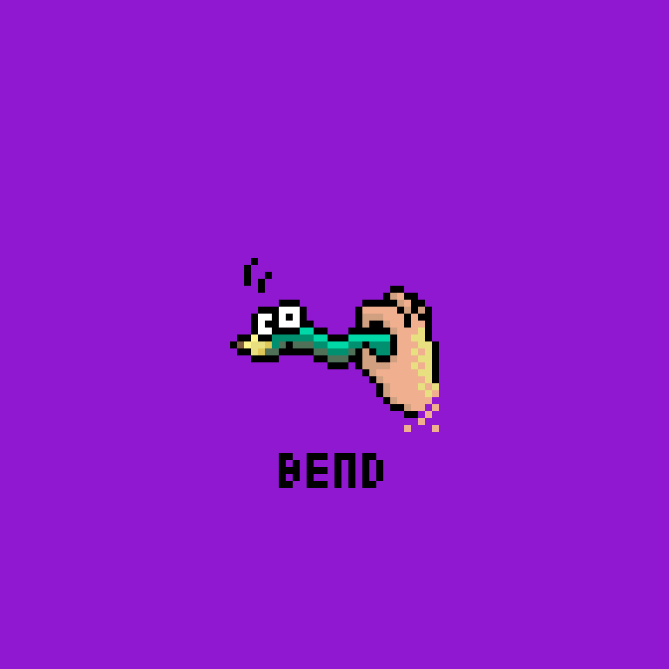 bend（曲げる）
#unity #MOTHER2 #ドット絵 #pixelart #ポケモン #遊戯王 #ポケカ #MTG #デュエマ #英語学習 #英単語