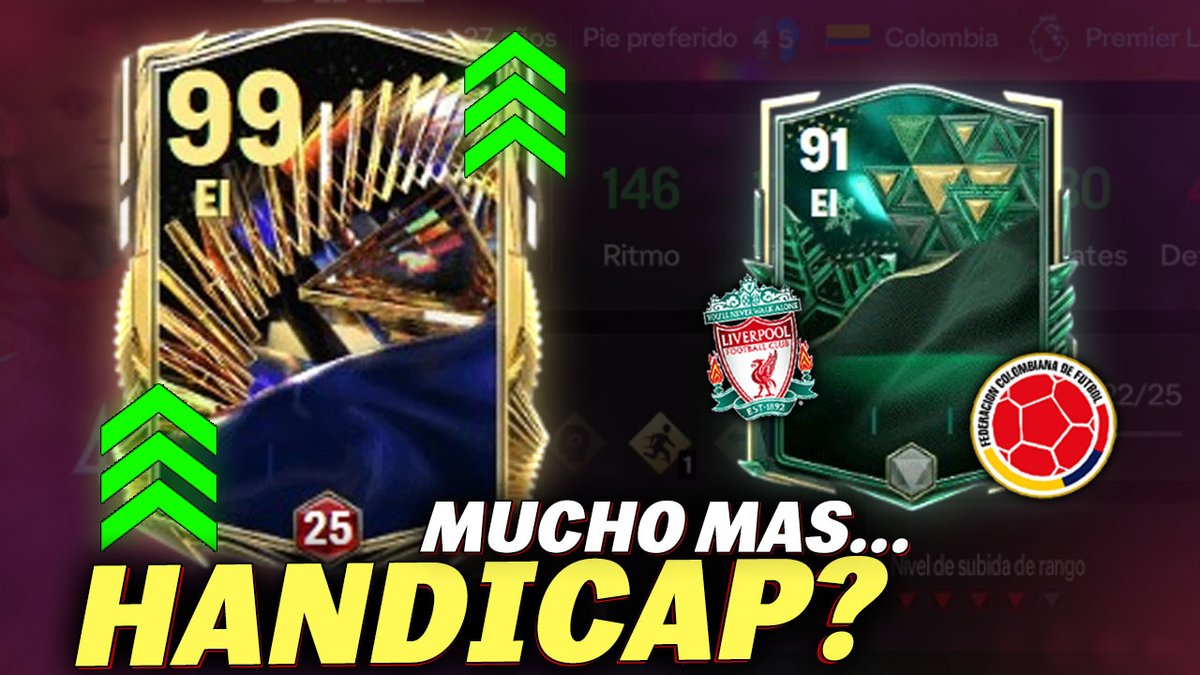 JUGADOR HANDICAP Ha Vuelto En Version TOTS y AHORA MAS CHETADO y MAS HANDICAP? youtu.be/Zmhk6PA8H2E @tutiofifa @JONALDINHOtm @XiRoOn_7 @GASTV_ID @HDWolvie @fifagreiff @NeuxFM @legas1710 @djmixfoo @fifarenderz