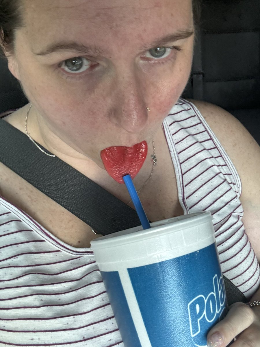 Icee on a hot day. No make-up day who cares. Not me!