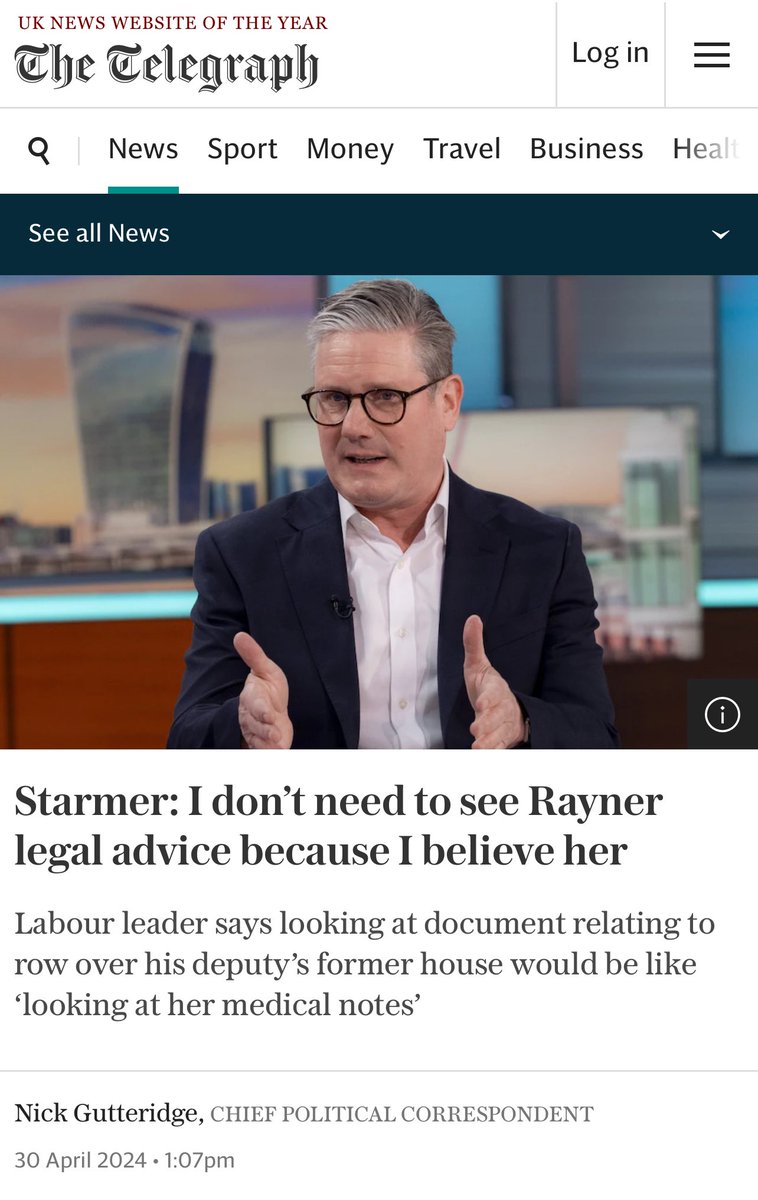 Starmer knows Rayner has committed tax fraud but is scared of her so tries to retain ‘plausible deniability’.

Behind all his fence sitting, behind all his flip flopping, behind everything he does to prevent being tied down on any position is the fact he’s an incredibly weak man.
