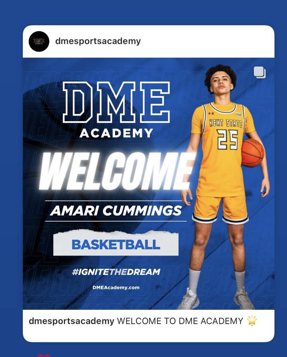 New beginnings!! Excited for my Junior year @DMEAcademyMBB