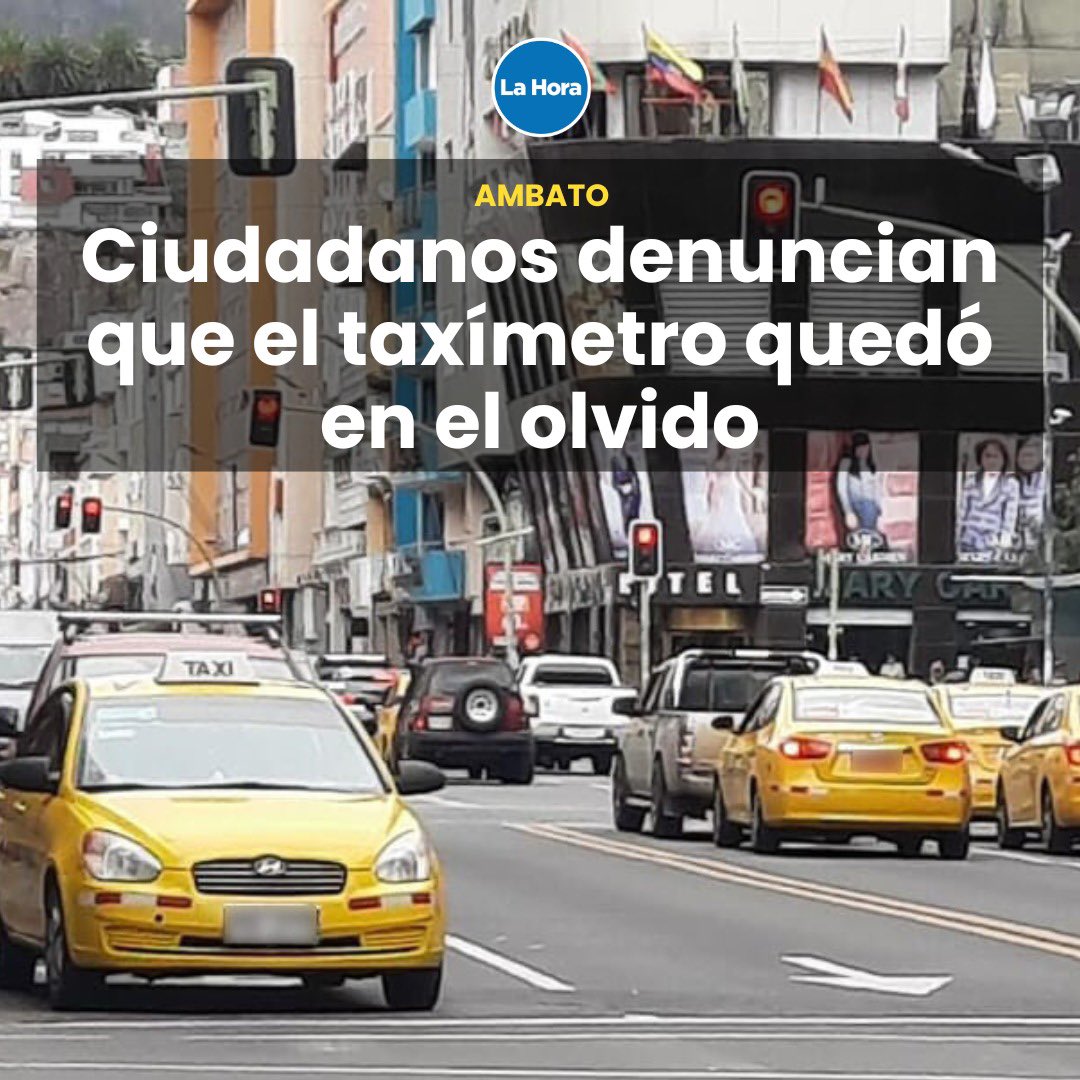 En Ambato, el taxímetro deja de verse como una obligación y se usa de manera ocasional 🚖. Los ciudadanos se quejan porque los taxistas están cobrando más por las carreras mínimas. 🤔 Esto dice el Municipio de la ciudad👉🏻 bit.ly/4bk8JVL