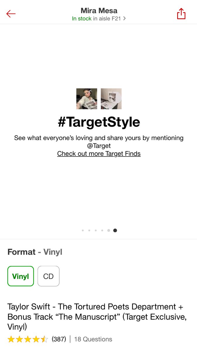 IM ON THE TARGET WEBSITE?? THIS IS SO COOL WTF 🤍 @Target @taylornation13 #TargetStyle