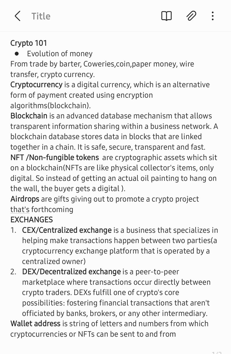 #CryptoWithShola was fun and educative tonight Thanks Cyrus et Shola Really Appreciate 🤲