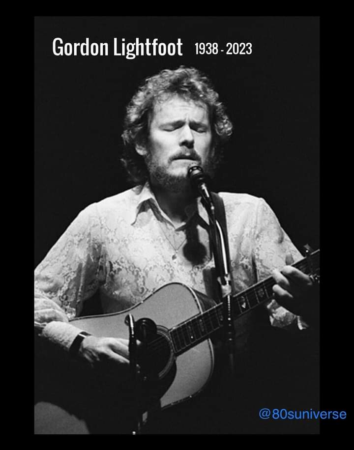 One year ago today the world lost the great Gordon Lightfoot.
