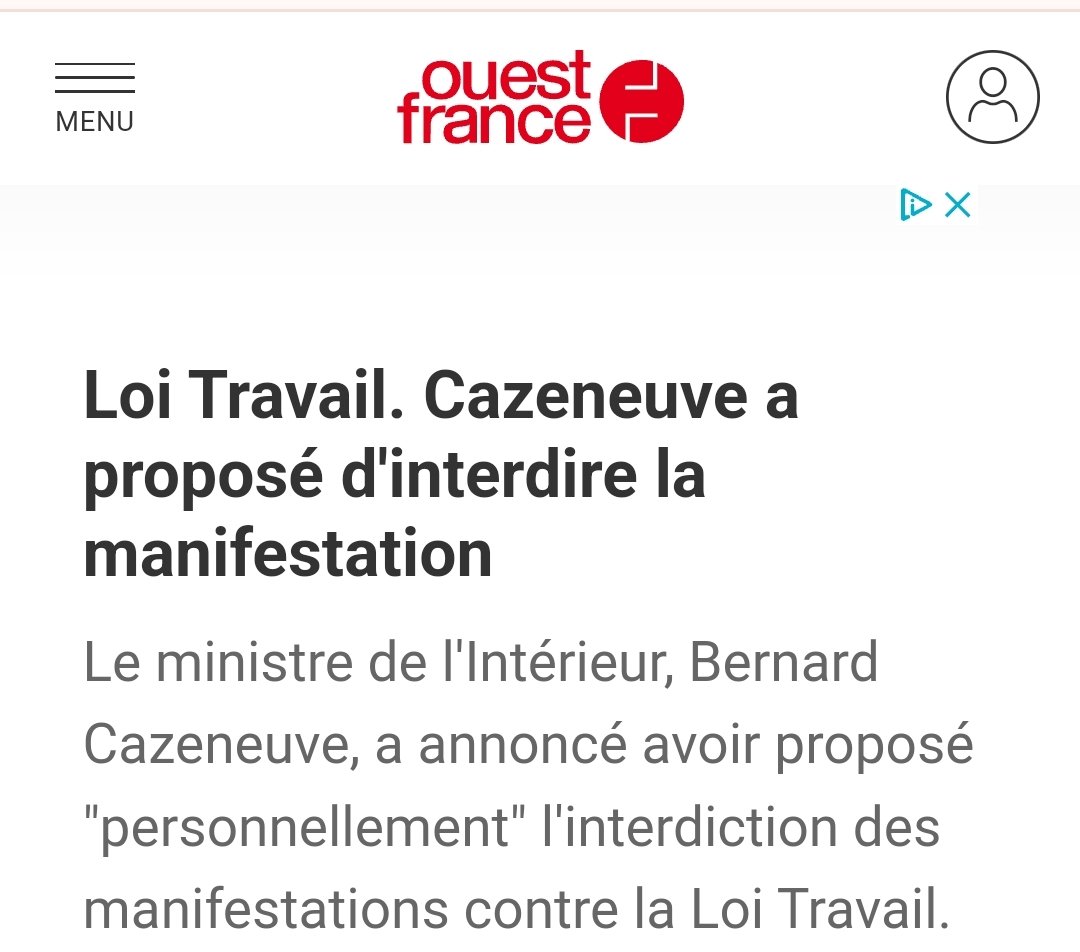 Bernard qui s'inquiète pour la démocratie. 🤡