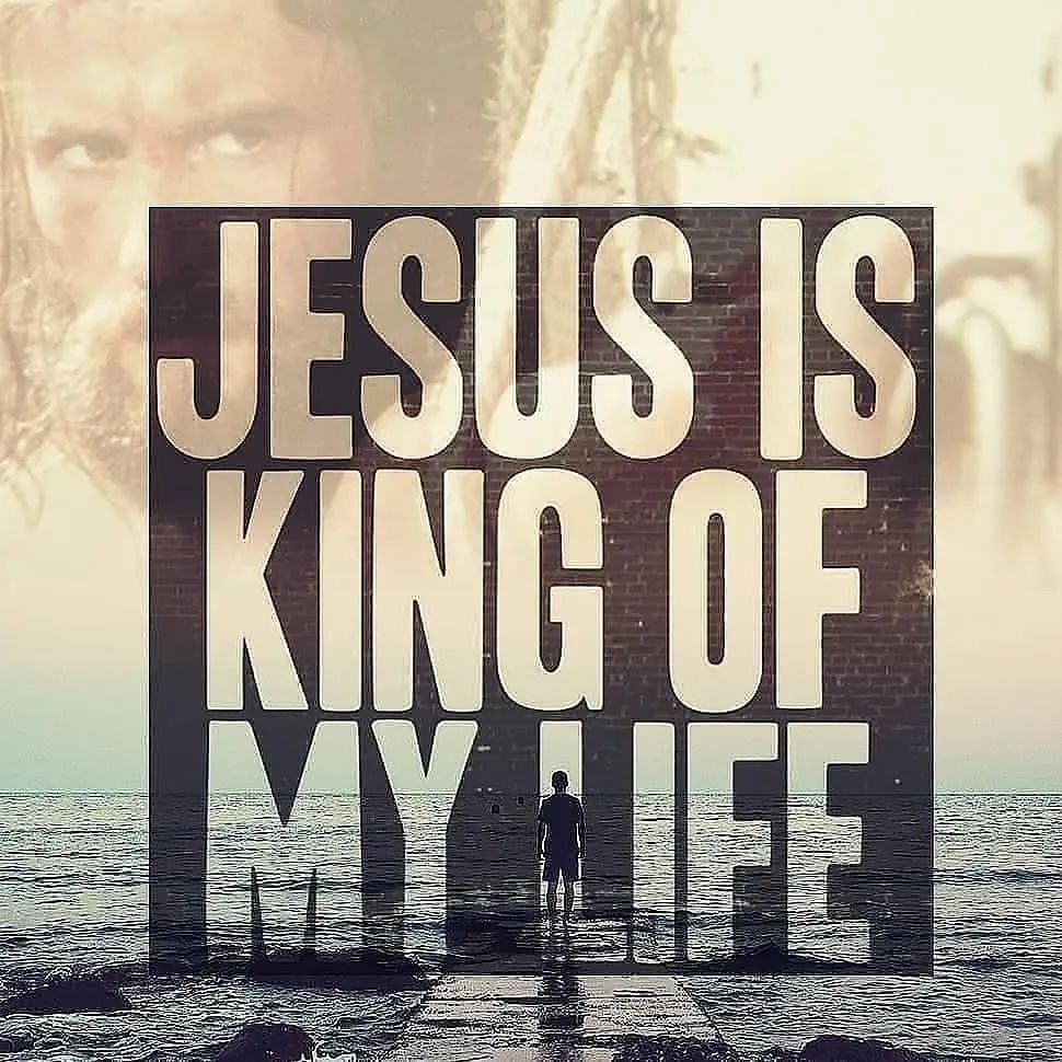 Jesus Christ is KING 👑 of my life!!! 🙌🏽😃