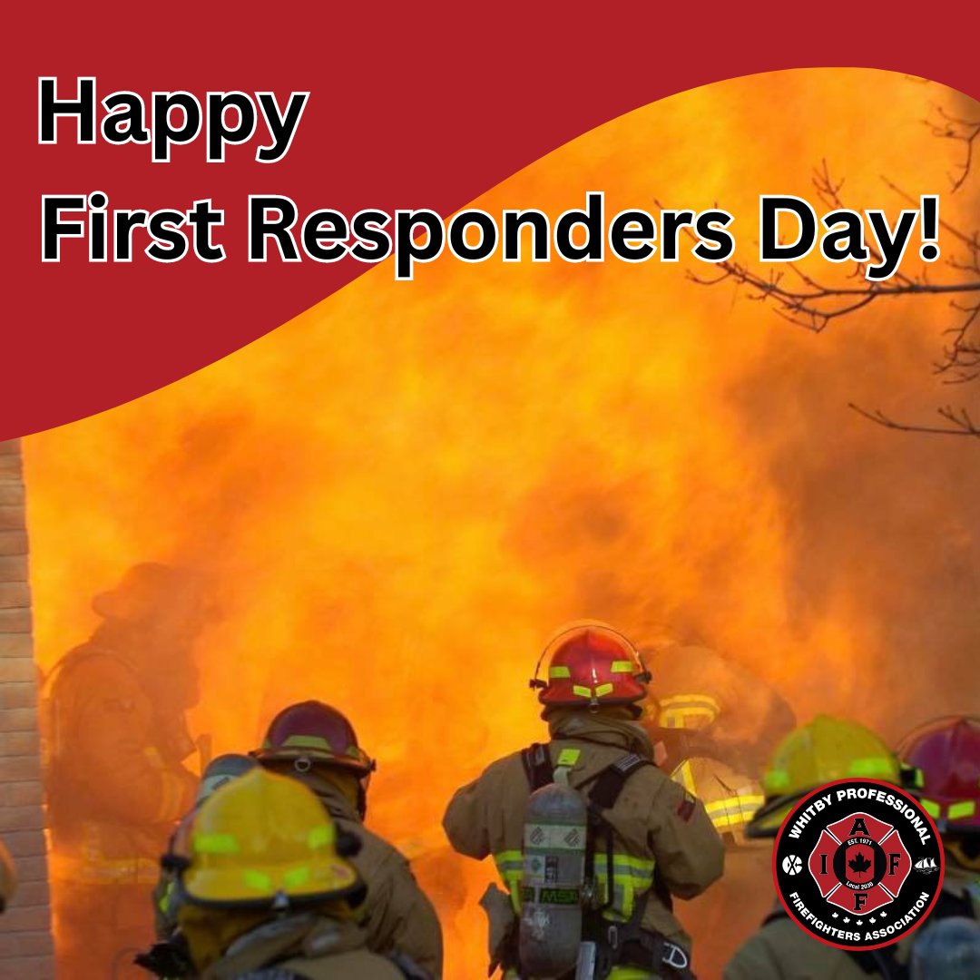 Today, we honour the heroes who run towards danger when others run away. #FirstRespondersDay is a reminder of the incredible dedication of firefighters, police officers, paramedics, and all first responders. Thank you for your courage & sacrifice to keep our communities safe.